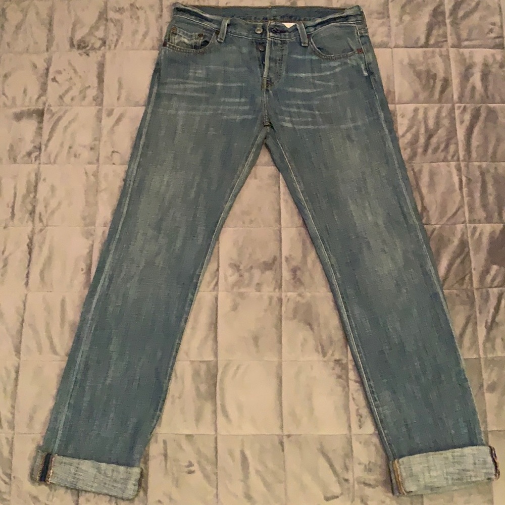 Levi’s 501 boyfriend jeans. Size 26